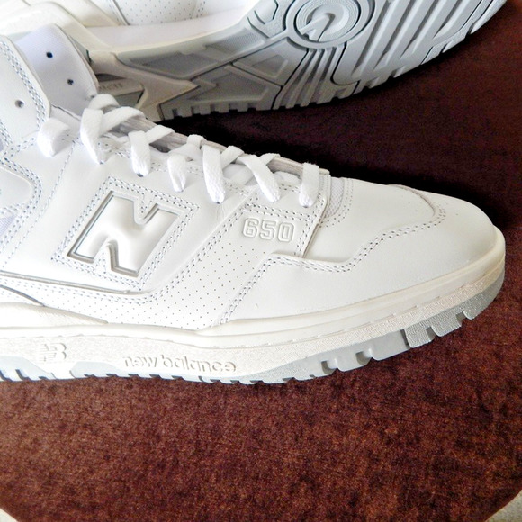 New Balance 650 White Cloud High Top Sneaker Athletic Shoes Men Sze 12 NEW main image 15
